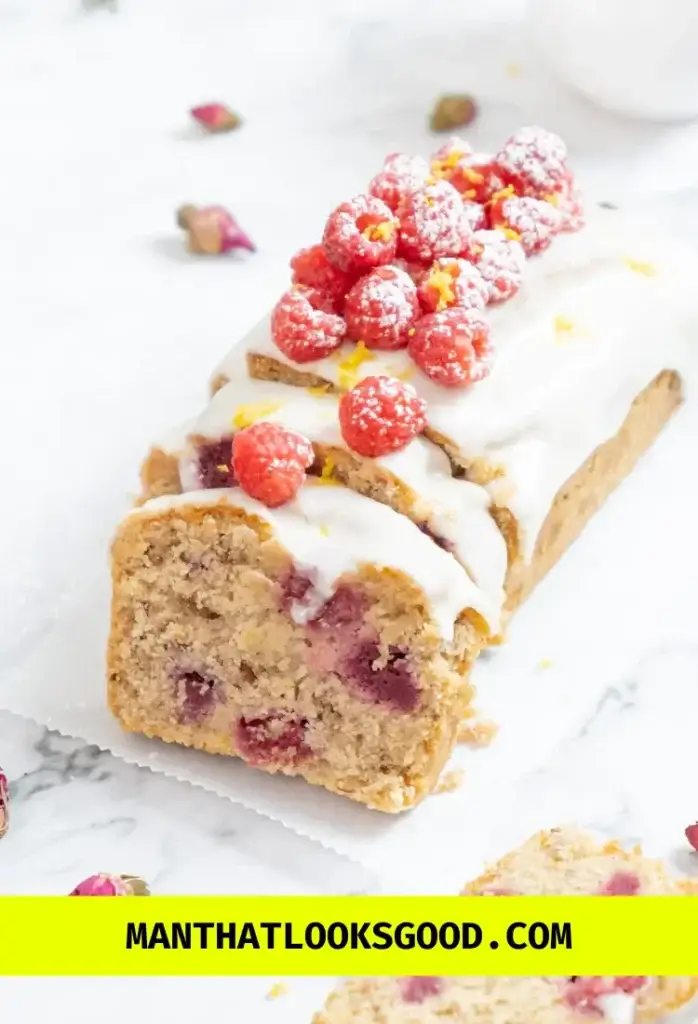 Gâteau au citron et aux framboises