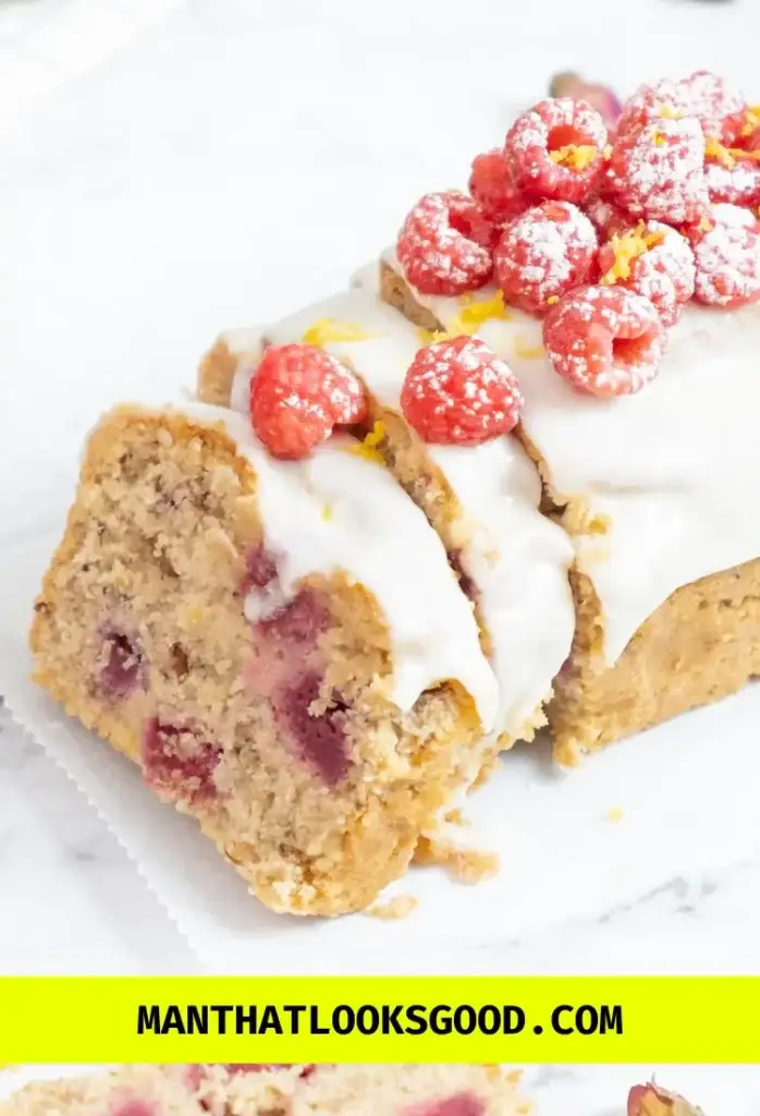Gâteau au citron et aux framboises
