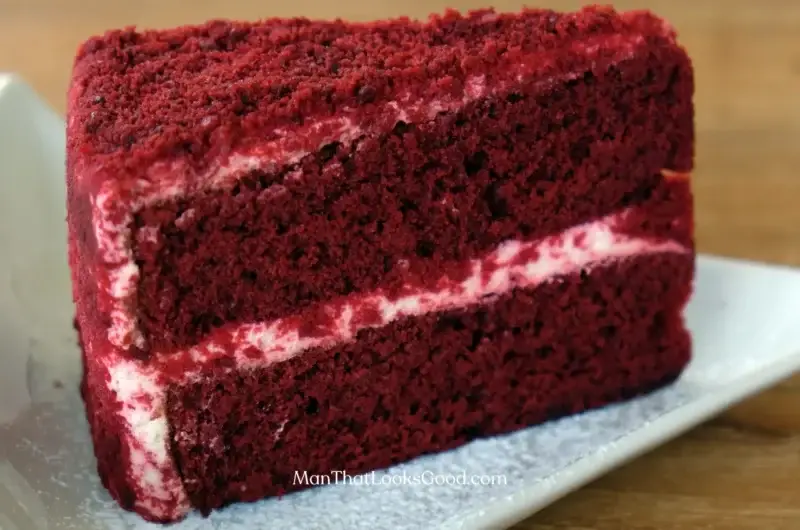 Gâteau rouge